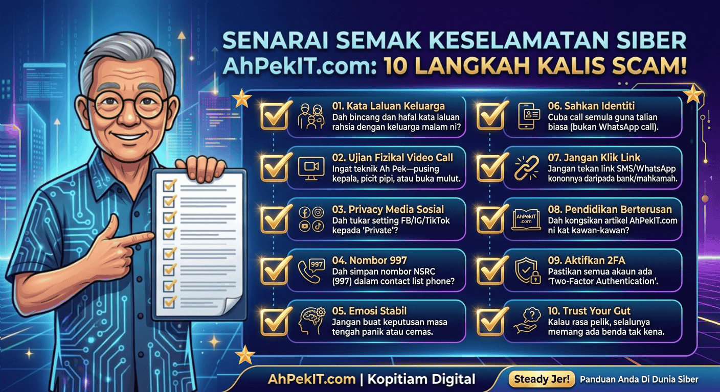 Checklist Keselamatan Digital Ah Pek