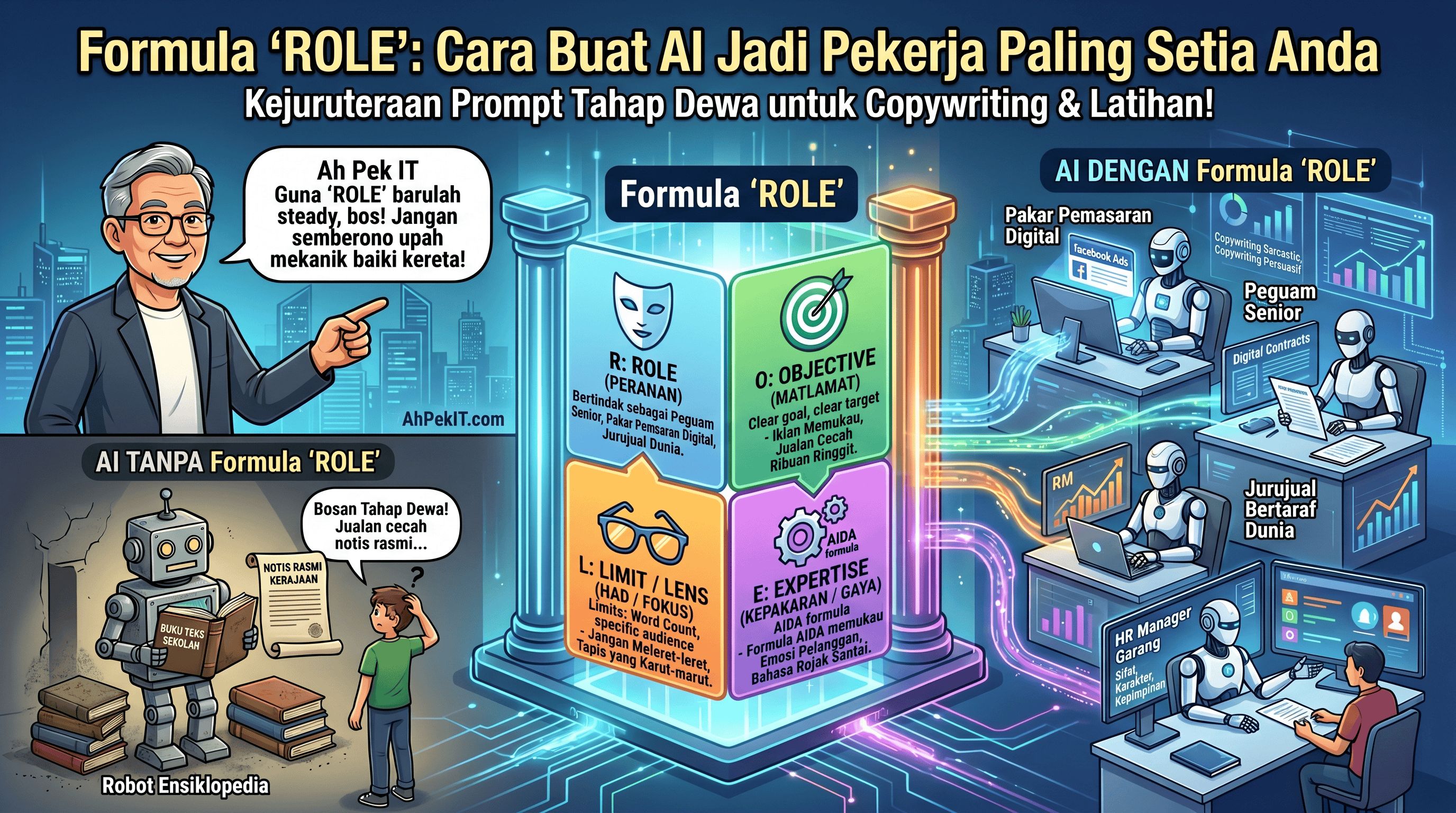 Formula ‘ROLE’: Cara Buat AI Jadi Pekerja Paling Setia Anda